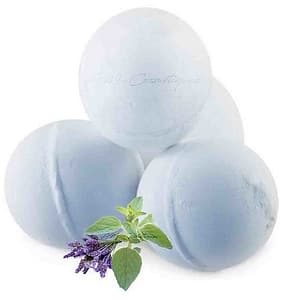Boules de bain Lavande et Marjolaine aux huiles essentielles