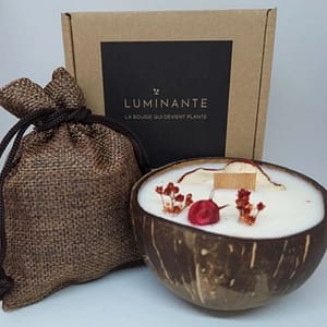 Coffret bougie Coco Fleur de coton