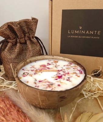 Coffret bougie Coco Fleur de coton