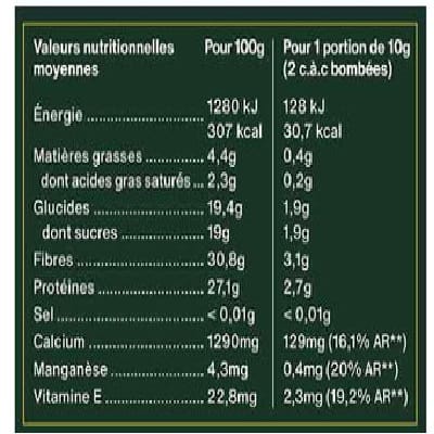 Poudre de Moringa Bio