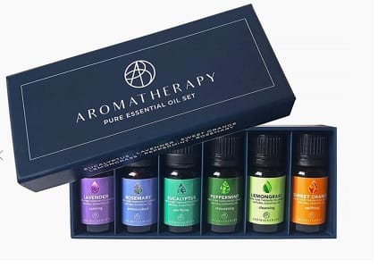 Coffret cadeaux de 6 huiles essentielles 10ml