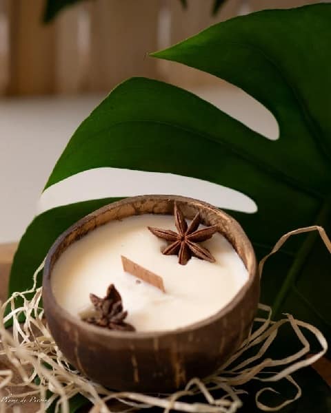 La Coco Coffret Bougie Pomme d'amour