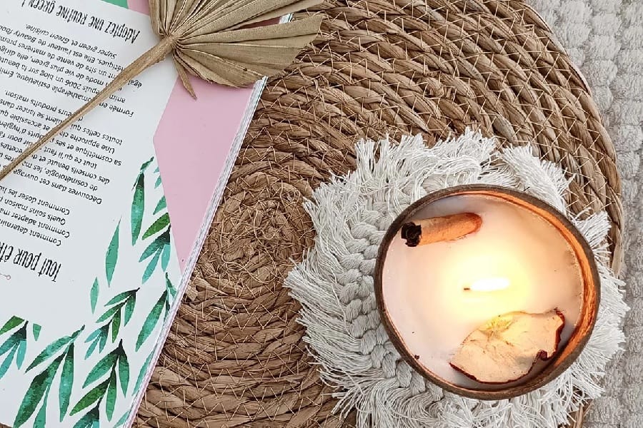 La Coco Coffret Bougie Pomme d'amour